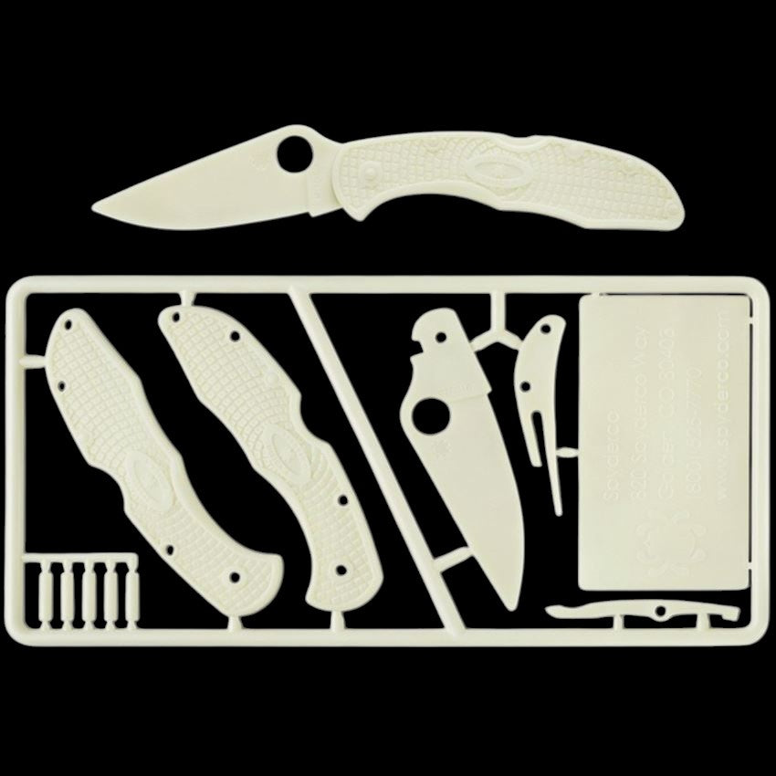 Spyderco PLKIT1 Delica 4 Knife Kit - Plastic model