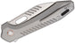 Vosteed Knives RSKAOS Mayhem Top Liner Lock Flipper Knife 3.46" M390 Satin Wharncliffe Blade, Titanium Handles, Hard Case - MHET2