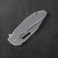 MECHFORCE RICK LALA COLLAB SENTRY FOLDING KNIFE DIAMOND PLATE TITANIUM HANDLE M390