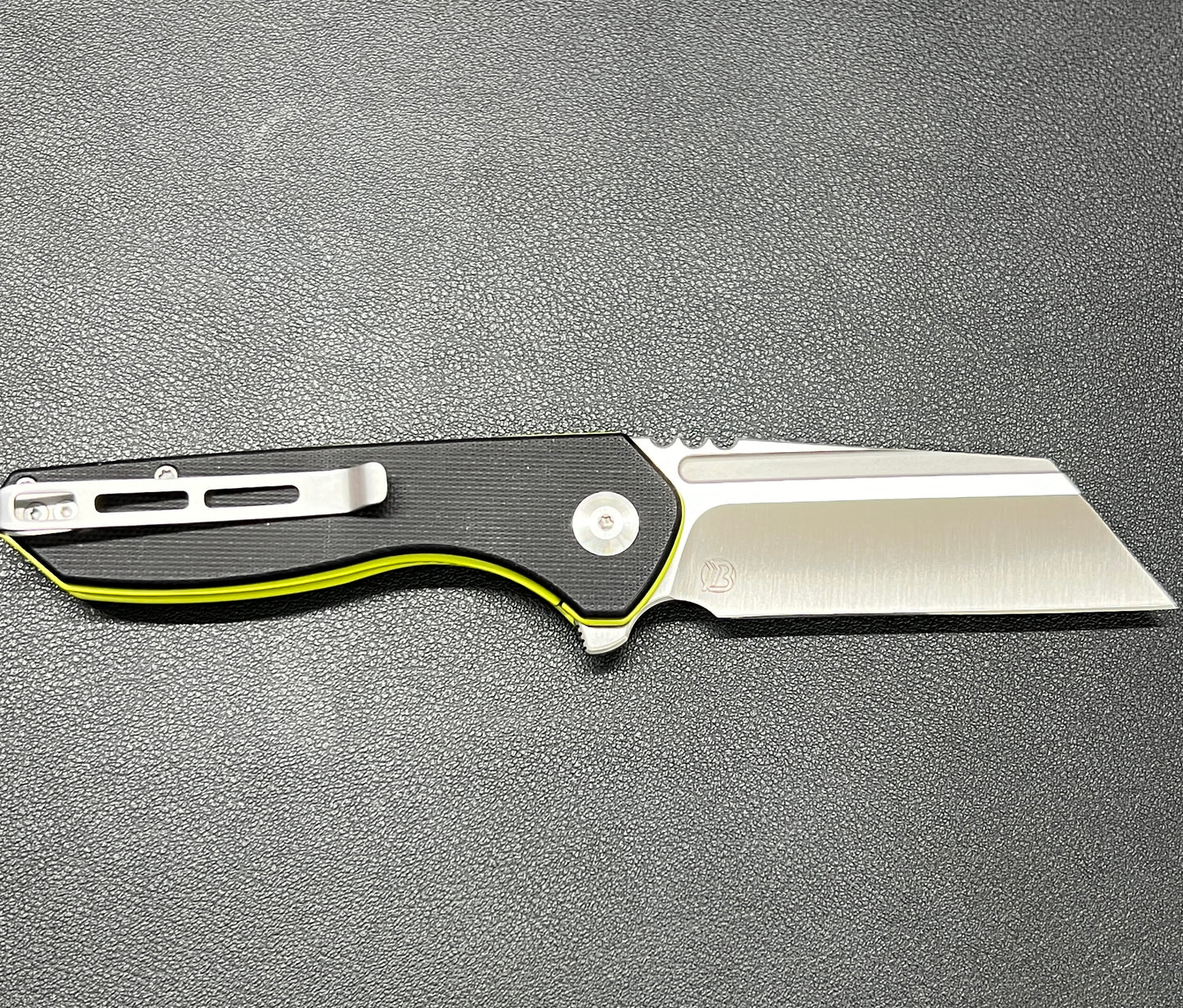 CIVIVI Knives Brian Brown ExOne Liner Lock Flipper Knife - NFL EDC Knives Green Line Version