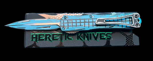 Heretic Manticore S Double Edge Turquoise CEL Shading Grenade Grip