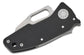 Andrew Demko Nano Shark Shark Lock Folding Knife 2.125" CPM-20CV Stonewashed Shark Foot Blade, Black G10 Handles - NANO-SHARK G10BLK 20CV