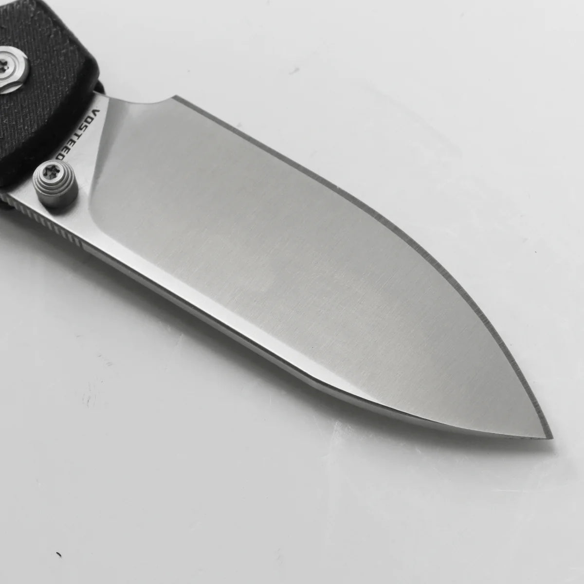 Vosteed Raccoon - Crossbar Lock Knife (3.25" 14C28N Blade & Micarta Handle) - RCCB32VTMK