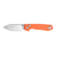 Raccoon - Cross-Bar Lock Knife (3.25" 14C28N  Satin Blade & Orange G10 Handle) - RCCB32VTGO