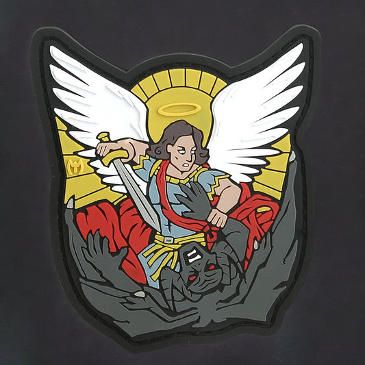 3D Morale Patch - SAINT MICHAEL - Red