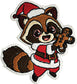 Vosteed Christmas Raccoon Patch