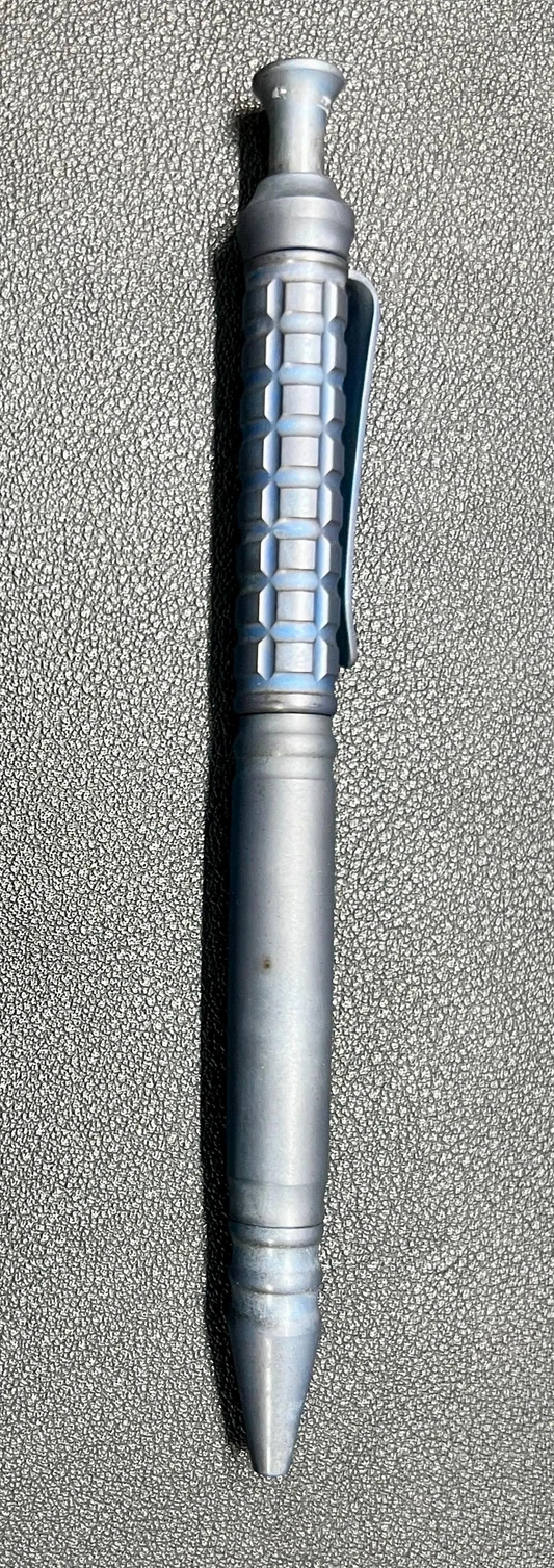 Ketuo Titanium Tactical Ballpoint - Battleworn Blue