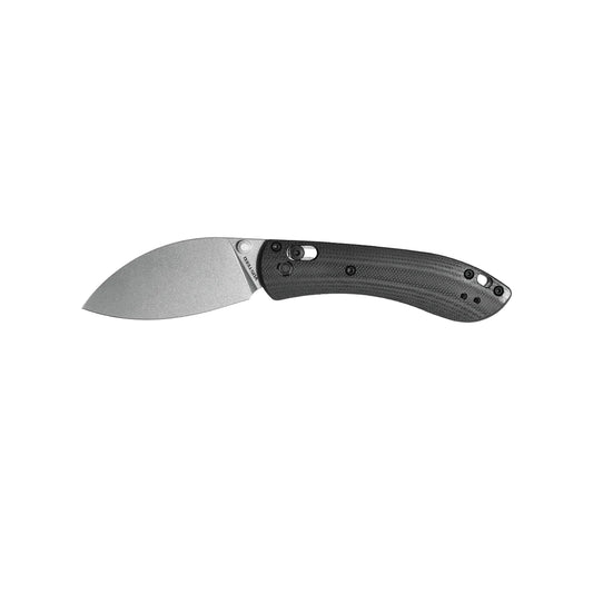 Vosteed Mini Nightshade - Shilin Cutter - Crossbar Lock Knife (2.6" 14C28N Blade & G10 Handle) - MNNS26VWGK