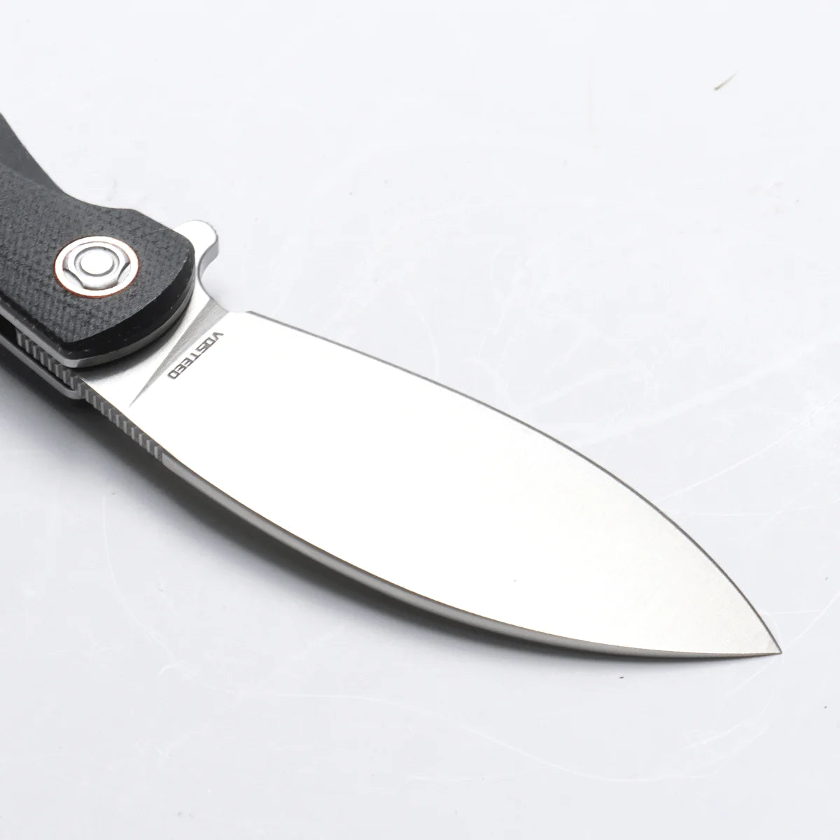 Nightshade LT - Shilin Cutter - Liner Lock Knife (3.26" Nitro-V Blade & Black Micarta Handle) - NS32NTMK