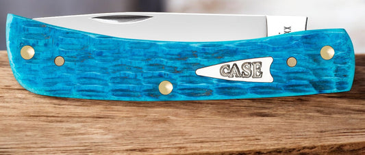 Case XX™ Sodbuster Jr Jigged Sky Blue Bone 50643 Stainless Pocket Knife