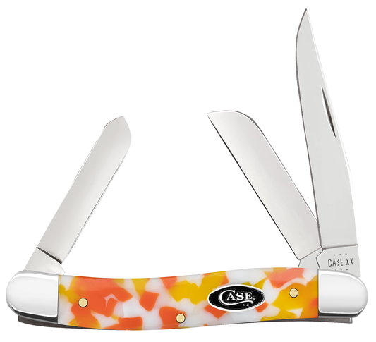 Case XX™ Medium Stockman 53753 Candy Corn Kirinite Stainless Steel Pocket Knife