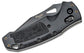 SIG Sauer by Hogue K320 Nitron ABLE Lock Folding Knife 3.5" S30V Black PVD Tanto Plain Blade, Black Polymer Handles - 36360