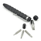 V Nives Drive Pocket Knife Maintenance Tool with Glass Breaker, T-6, T-8, T-10, T-15 Torx, Phillips and Flat Head Bits - VMT20ALBK