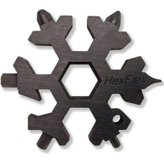HexFlex Black Standard Adventure Tool 2.5" Overall, Black Oxide Stainless Steel